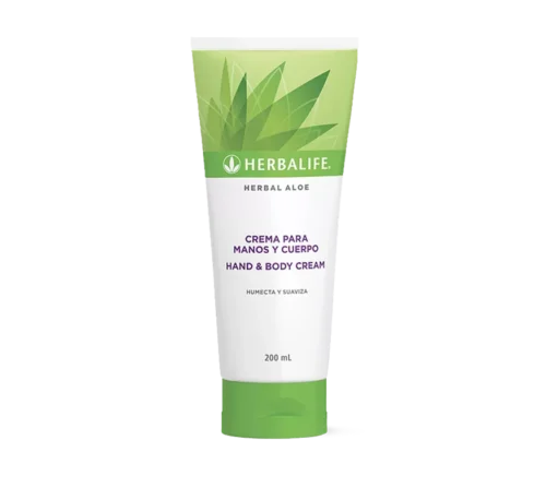 Herbal Aloe Crema para Manos y Cuerpo