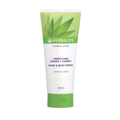 Herbal Aloe Crema para Manos y Cuerpo